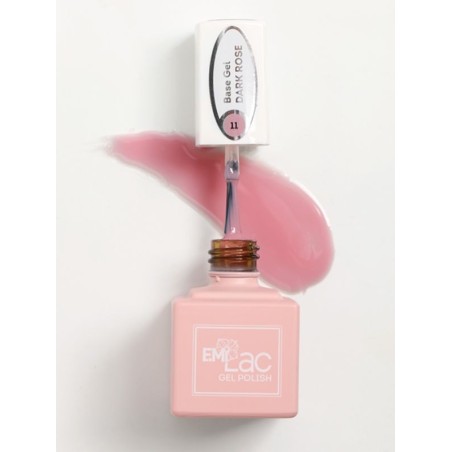 Base Gel Dark Rose #11 – Gel Camouflage Rose Foncé | E.MiLac
