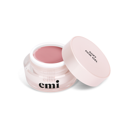 Soft Pink Gel – Gel camouflage rose naturel pour modelage d’ongles