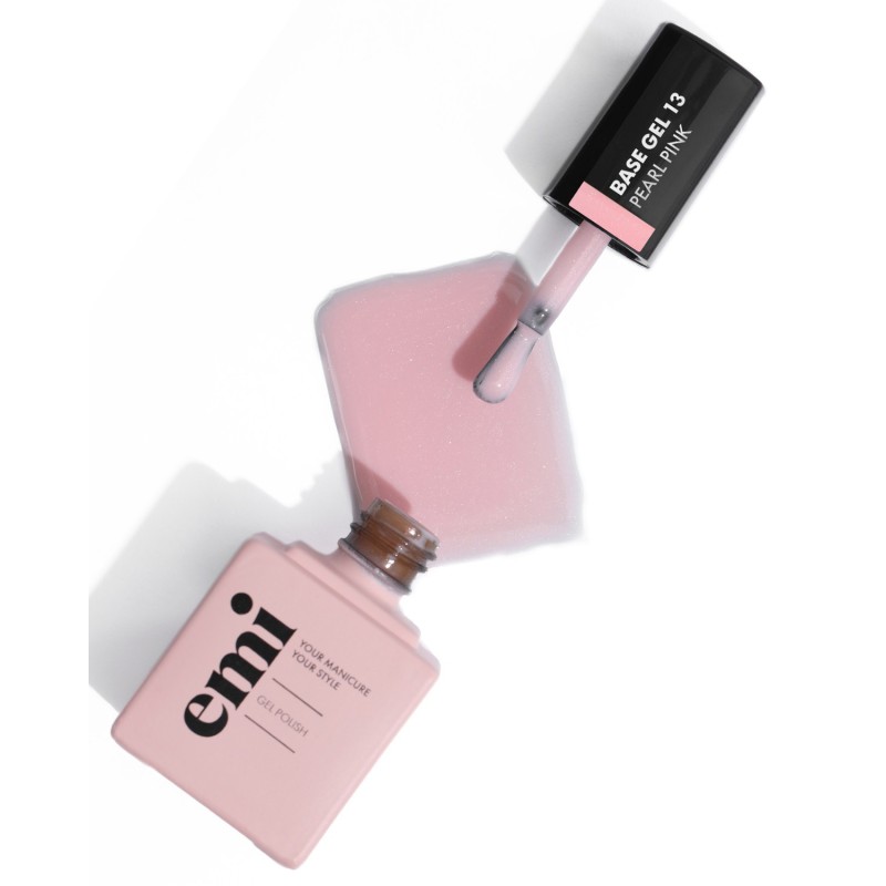 Base Gel Pearl Pink #13 – Gel Camouflage Rose Nacré | E.MiLac