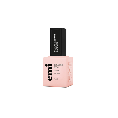 E.MiLac Base Gel 6 ml — Base sculptante pour ongles, facile à retirer