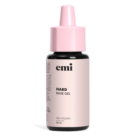 E.MiLac Hard Base Gel 30 ml — Base Gel Renforçante Longue Tenue