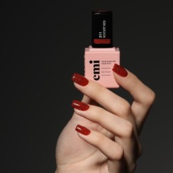 E.MiLac OS Rocket Red #511 — Vernis Gel Rouge Intense 9 ml