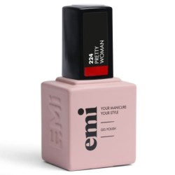 E.MiLac RM Pretty Woman #224 - Vernis semi-permanent rouge 6 ml