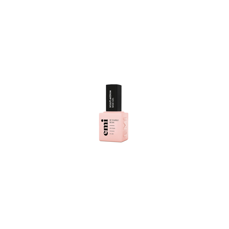 E.MiLac Sculpt-Medium Base Gel 6 ml - Base renforçante sculptante pour ongles normaux