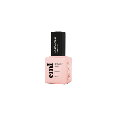 E.MiLac Sculpt-Medium Base Gel 6 ml - Base renforçante sculptante pour ongles normaux
