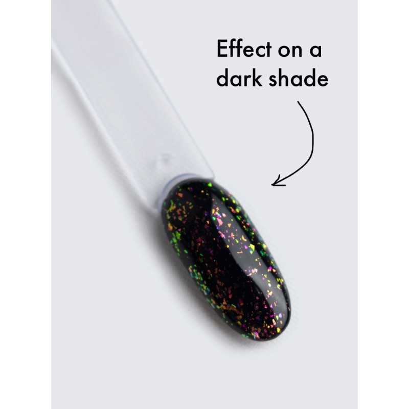 Dramatic Top Gel – Top Coat Effet Feuille d’Or | E.MiLac