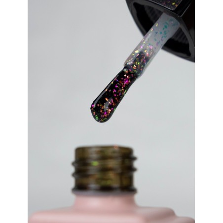 Dramatic Top Gel – Top Coat Effet Feuille d’Or | E.MiLac