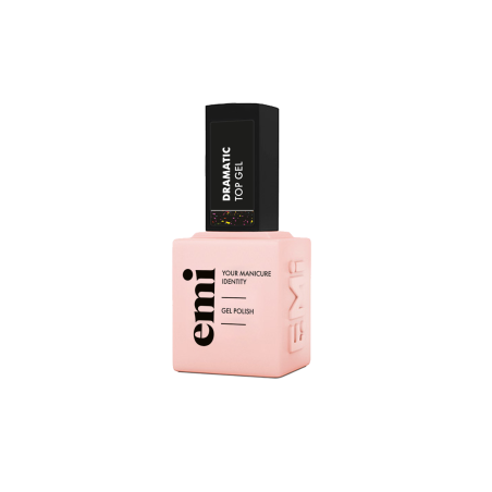 Dramatic Top Gel – Top Coat Effet Feuille d’Or | E.MiLac
