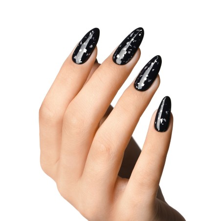 Silver Drop Top Gel – Top Coat Effet Argenté | E.MiLac
