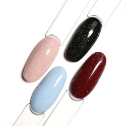 Scandium Top Gel – Top Coat Argenté Élégant | E.MiLac 9 ml