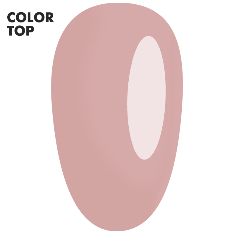 E.MiLac Color Top Beige Style – Top Coat Couleur 2-en-1 | 9 ml