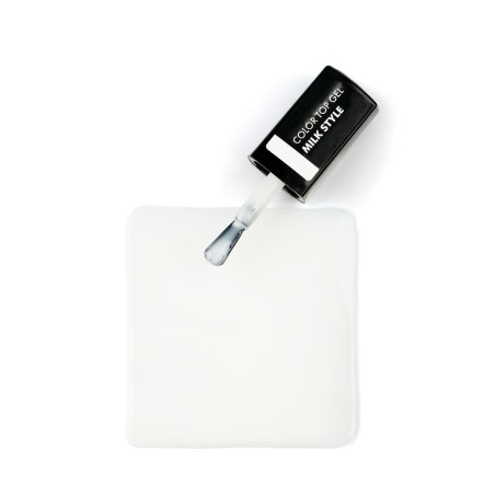 E.MiLac Color Top Milk Style – Top Coat Milky 2-en-1 | 9 ml