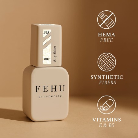 Fiber Base Gel #07 Airy Shine 12 ml FEHU – Base fibre HEMA Free