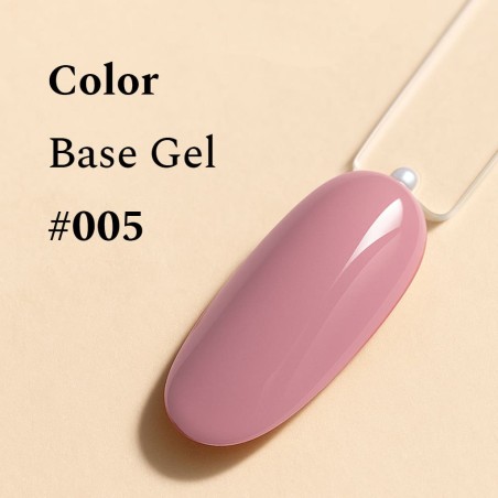 Color Base Gel #05 Vintage Velvet 12 ml FEHU – Base couleur 2‑en‑1