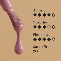 Color Base Gel #05 Vintage Velvet 12 ml FEHU – Base couleur 2‑en‑1
