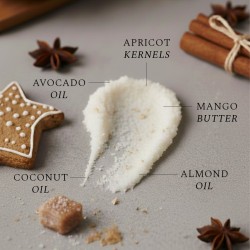 Body Scrub Wishes & Crumble 120 g FEHU – Gommage naturel gourmand