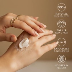 Body Scrub Wishes & Crumble 120 g FEHU – Gommage naturel gourmand