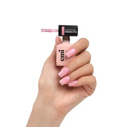 E.MiLac Color Top Princess Style – Top Coat Rose Vif 2-en-1 | 9 ml