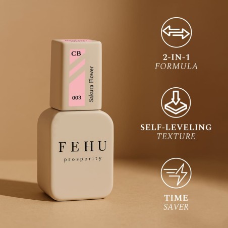 Color Base Gel Sakura Flower FEHU - Base colorée 12 ml