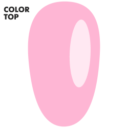 E.MiLac Color Top Princess Style – Top Coat Rose Vif 2-en-1 | 9 ml
