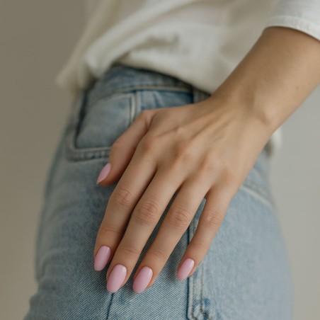 Color Base Gel #02 Morning Peony 12 ml FEHU – Base couleur rosée