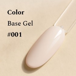 Color Base Gel #01 Almond Milk 12 ml FEHU – Base couleur nude laiteux