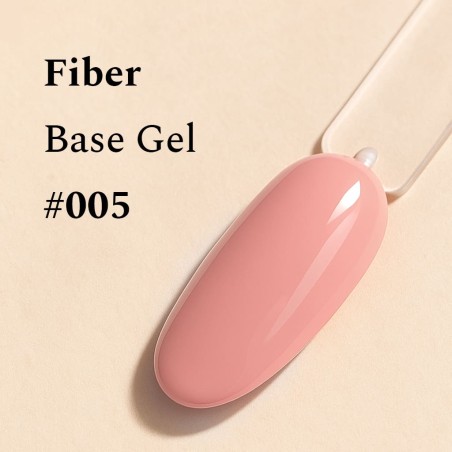 Fiber Base Gel #05 Baby Blush 12 ml FEHU – Base fibre rose HEMA Free