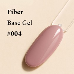 Fiber Base Gel #04 Misty Rose 12 ml FEHU – Base fibre rose HEMA Free