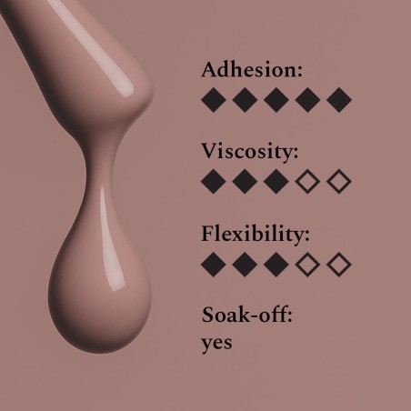 Fiber Base Gel #03 Creamy Latte 12 ml FEHU – Base fibre nude HEMA Free