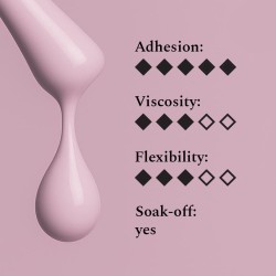 Fiber Base Gel #02 Frozen Pink 12 ml FEHU – Base fibre rose froide