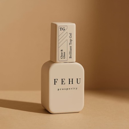 Brilliant Top Gel 12 ml FEHU – Top coat HEMA Free ultra gloss