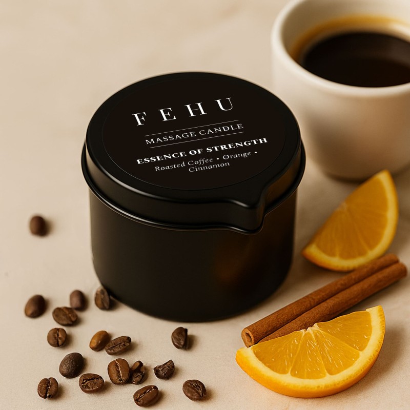 Bougie de massage Essence of Strength FEHU 30 g