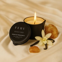 Bougie de massage Aroma of Prosperity FEHU 30 g