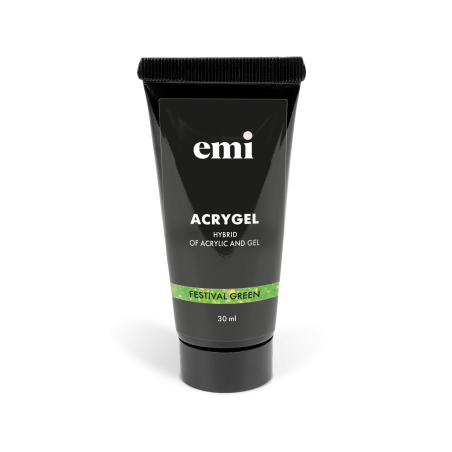 Acrygel Festival Green – Gel Acrylique Vert Pailleté 30g
