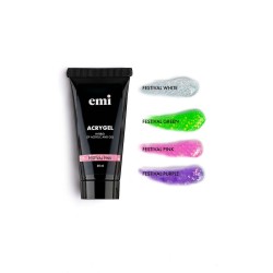Acrygel Festival Pink – Gel Acrylique Rose Pailleté 30g