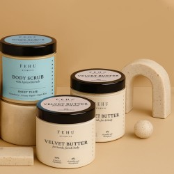 Body Scrub Sweet Tease FEHU - Gommage corps 400 g