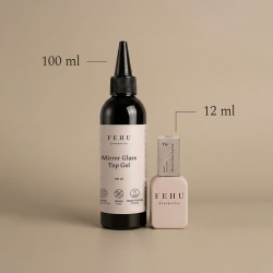 Mirror Glass Top Gel, 100 ml.