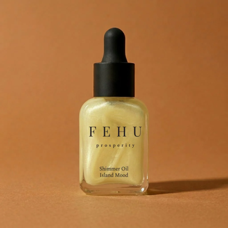 huile pailletée ongles et cuticules Island Mood 12 ml FEHU