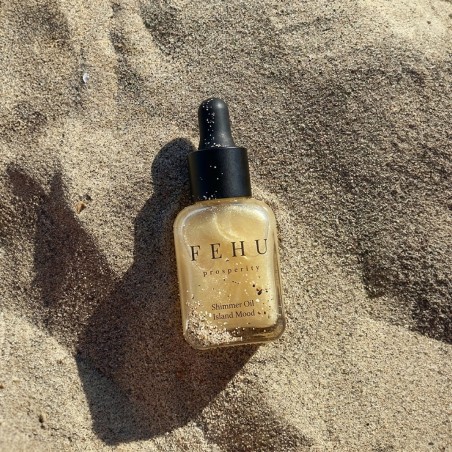 flacon huile pailletée Island Mood 12 ml FEHU ongles