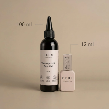 FEHU Base Gel Transparente : Adhérence & Contrôle Pro