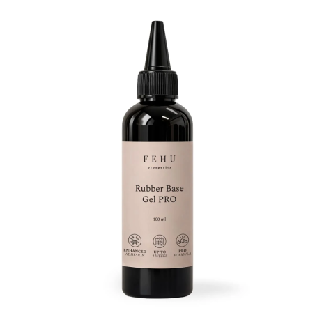 FEHU Rubber Base Gel PRO | Adhérence et Tenue 4 Semaines