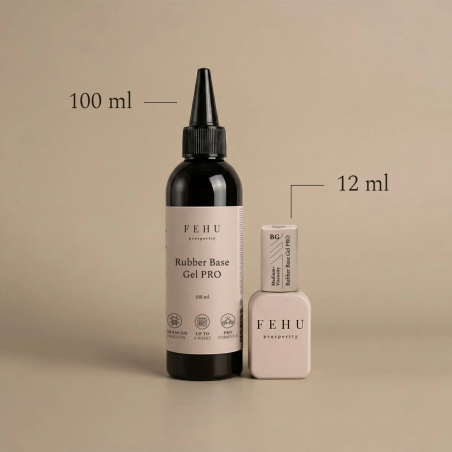 FEHU Rubber Base Gel PRO | Adhérence et Tenue 4 Semaines