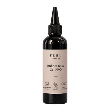 FEHU Rubber Base Gel PRO | Adhérence et Tenue 4 Semaines