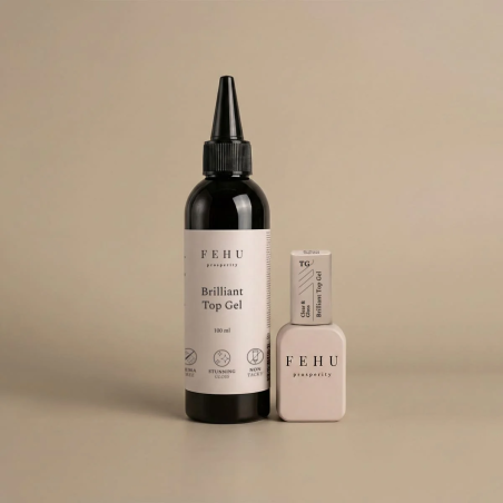 FEHU Top Coat Sans Résidu | Brillance Exceptionnelle & Sans HEMA