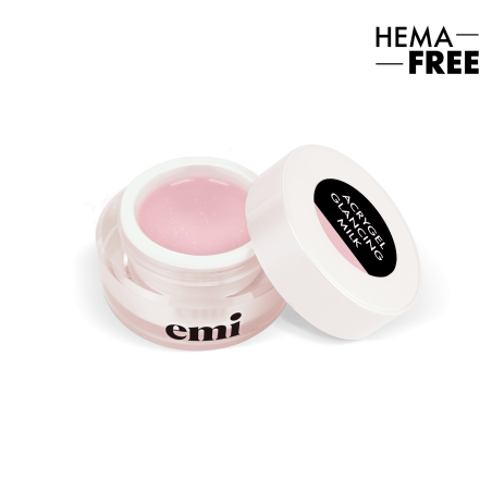 Acrygel Glancing Milk 15g – Shimmer Acrygel hybride pour modelage ongles