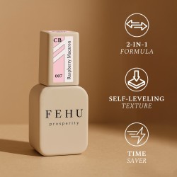 Color Base Gel FEHU – Base & Couleur 2 en 1 Pro