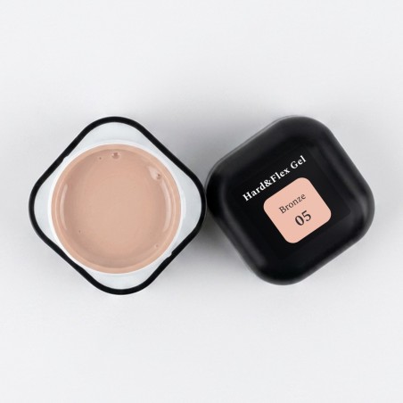 Hard & Flex Gel Bronze 100ml – Gel Construction Nude