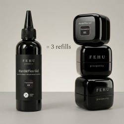 Hard & Flex Gel Transparent 100ml – Gel Construction Pro