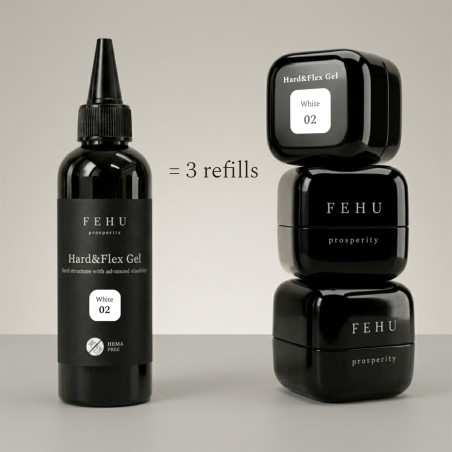 Hard & Flex Gel White – Gel Construction Blanc Pro