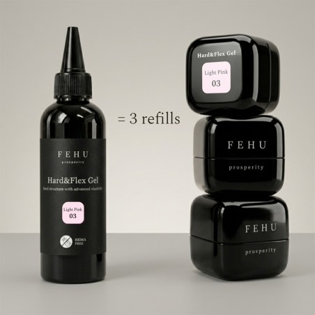 Hard & Flex Gel Light Pink – Gel Construction